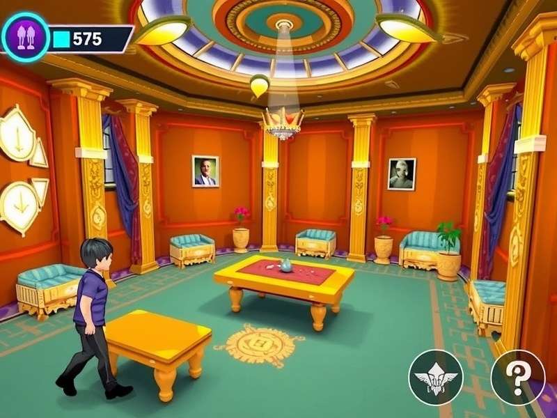 Royal Room Revamp Race Game Screenshot